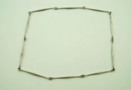 A Georg Jensen necklace, of baton links, number 175,