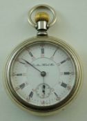 A rare 20th century American railroad pocket watch by Hamilton Watch Company,