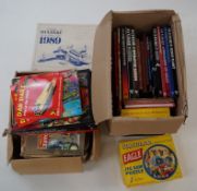 A large collection of Dan Dare and Eagle items to include annuals, comics,