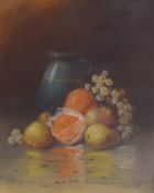 D. A. Fisher
Still life with fruit
Pastel
Signed and dated 1911 lower left
48.5cm x 38.