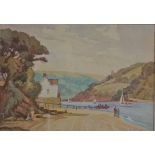 L. Mortimer (fl. 1910 - 1930)
Estuary landscape
Watercolour
Lower right
23.