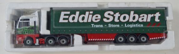 An Eddie Stobart haulage lorry,