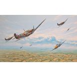 Graeme Lothian
Spitfires
Oil on canvas
55cm x 90cm