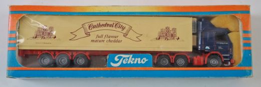 A Tekno Cathedral City haulage lorry, JR Harding and Sons,