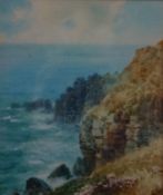 W. Mitchell
Coastal landscape
Watercolour
Signed lower left
20.
