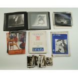A large collection of opera, ballet and dancing photographs contained in one album and some loose,