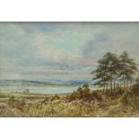 Walter Duncan (exhib. 1869-1906)
Nr. Frensham Ponds,
Watercolour
Signed lower right
18.