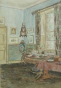 English School, 20th century
Interior scene
Watercolour
20cm x 13.