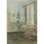 English School, 20th century
Interior scene
Watercolour
20cm x 13.