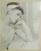 A small collection of signed press photographs of ballet dancers including Margaret Dale and