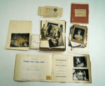 A collection of theatre and dance ephemera