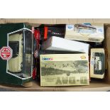 A collection of modern boxed toy cars including D-Day Corgi Classics and various others