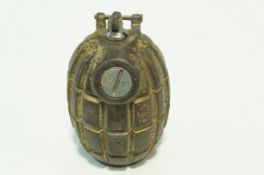 A grenade trench art lighter, 9.