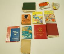 A collection of stamps contained in seven albums, along with various loose stamps,