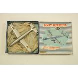 A French Dinky Supertoys model aeroplane,