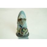 A Lladro figure 'Busto Valenciana Flores' printed factory marks in blue and model number 5669,