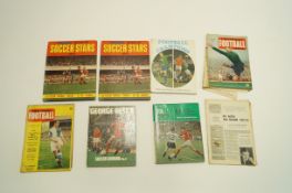 A large collection of Charles Buchans Football Monthly Magazine from 1954 onwards and various other