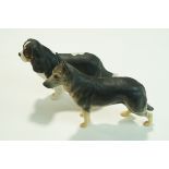 A Beswick figure of an Alsatian "ULRICA of Brittas", factory marks in black, 14.