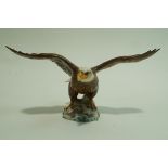 A Beswick bald eagle, impressed and painted factory marks, 1018,