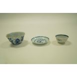 A Chinese Nan King cargo porcelain tea bowl and saucer, Christie's lot 5533,