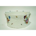 A Coalport two handled foot bath,