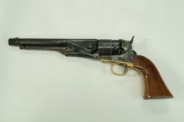 WITHDRAWN An 1860 Six Shot Navy Colt revolver,