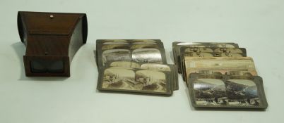 A collection of stereo cards, including children, comedy, views, fantasy and The Holy Land,