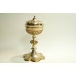 A French silver gilt Ciborium and cover,