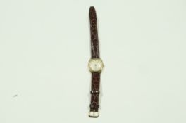 Rotary, a gentleman's 9 carat gold wrist watch,