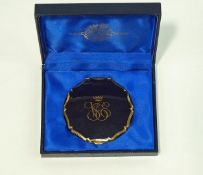 A ladies Compact, Venice Simpson - Orient Express, in original silk lined box.