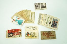 A collection of early 20th Century Postcards, mostly WWI interest, including silks.