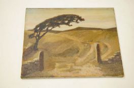 J A Plaistowe, 1934 Landscape Oil on canvas Signed & dated lower right 51cm x 61.