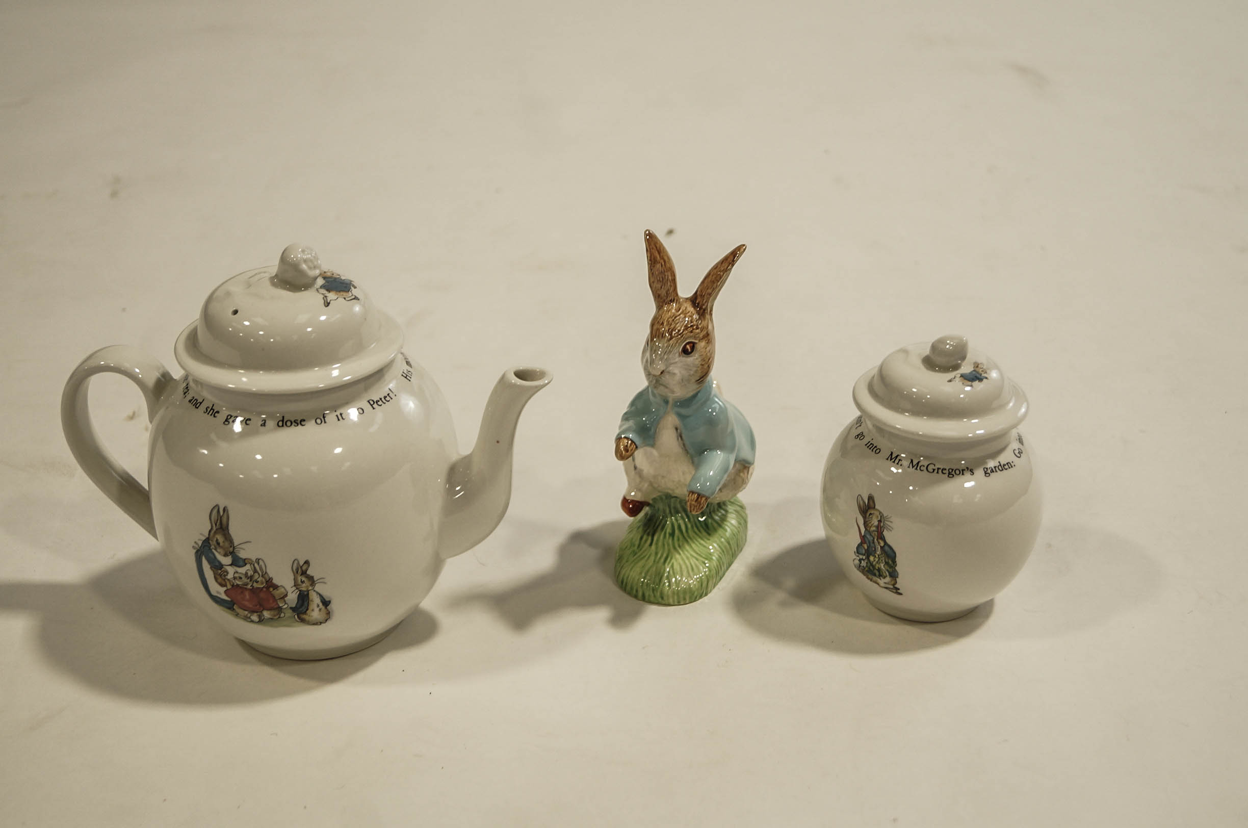 A Wedgewood Beatrix Potter Peter Rabbit Teapot,
