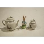 A Wedgewood Beatrix Potter Peter Rabbit Teapot,