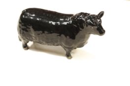 A Beswick figure of an Aberdeen Angus bull