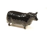 A Beswick figure of an Aberdeen Angus bull