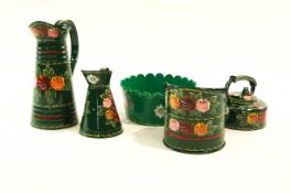 Bargeware - 5 items with green background