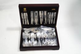 An Arthur Price canteen of plated cutlery, King's pattern,