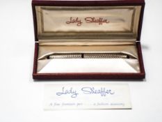 A Lady Sheaffer fountain pen,