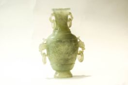 A Chinese hardstone vase,