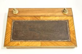 A 19th Century Continental Kingswood writing slope,