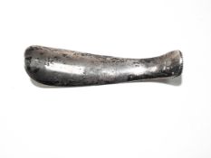 An early 20th century American sterling shoe horn,