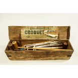 A vintage Croquet set by John Jaques & Son Ltd of London,