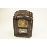 A 1940's Feranti 145 bakelite Radio