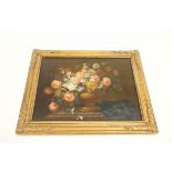 Dutch School Still Life of Flowers 18th Century Oil on canvas 62.5cm x 78.