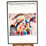 A Peggy Guggenheim poster, for The Soloman R Guggenheim Foundation, Venice,