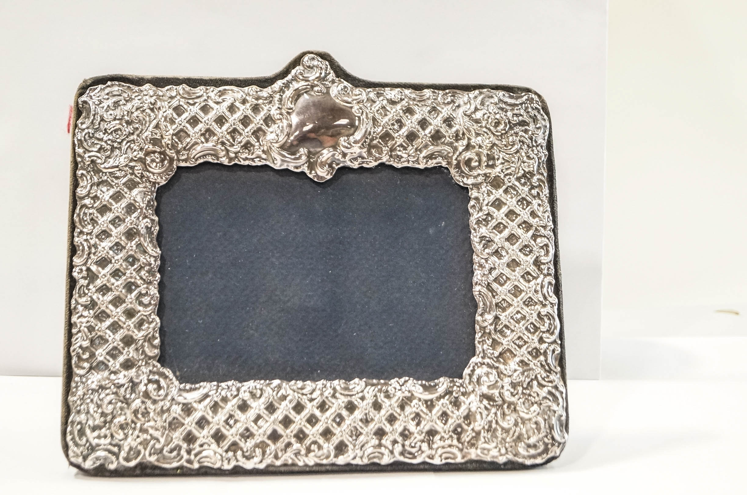 A silver photograph frame, maker K.F. - Image 2 of 2