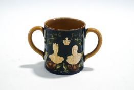 An Aller Vale Edwardian 1902 Coronation mug, 7.