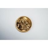 A 2004 half Sovereign,