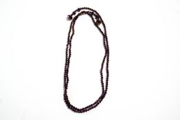 A Swarowski necklace,